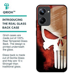 Red Skull Glass Case for Realme 10 Pro 5G
