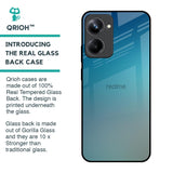 Sea Theme Gradient Glass Case for Realme 10 Pro 5G