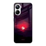 Morning Red Sky Realme 10 Pro 5G Glass Cases & Covers Online