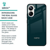 Hunter Green Glass Case For Realme 10 Pro 5G