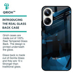 Polygonal Blue Box Glass Case For Realme 10 Pro 5G