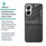 Grey Metallic Glass Case For Realme 10 Pro 5G