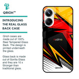 Race Jersey Pattern Glass Case For Realme 10 Pro 5G