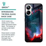 Brush Art Glass Case For Realme 10 Pro 5G