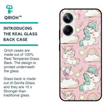 Balloon Unicorn Glass case for Realme 10 Pro 5G