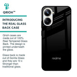 Jet Black Glass Case for Realme 10 Pro 5G