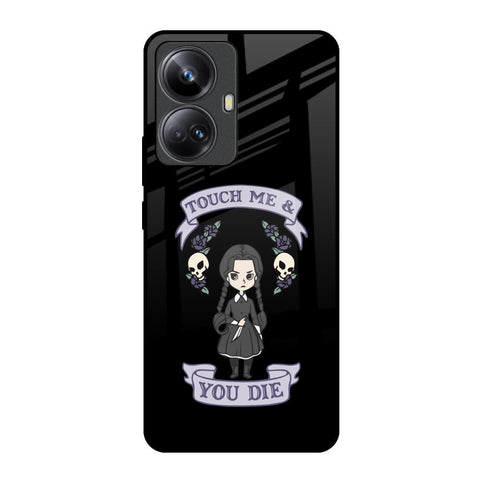 Touch Me & You Die Realme 10 Pro Plus 5G Glass Back Cover Online