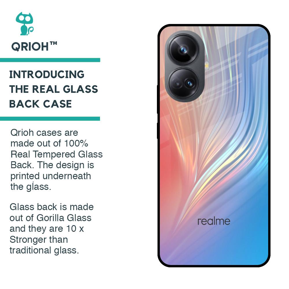 Mystic Aurora Glass Case for Realme 10 Pro Plus 5G