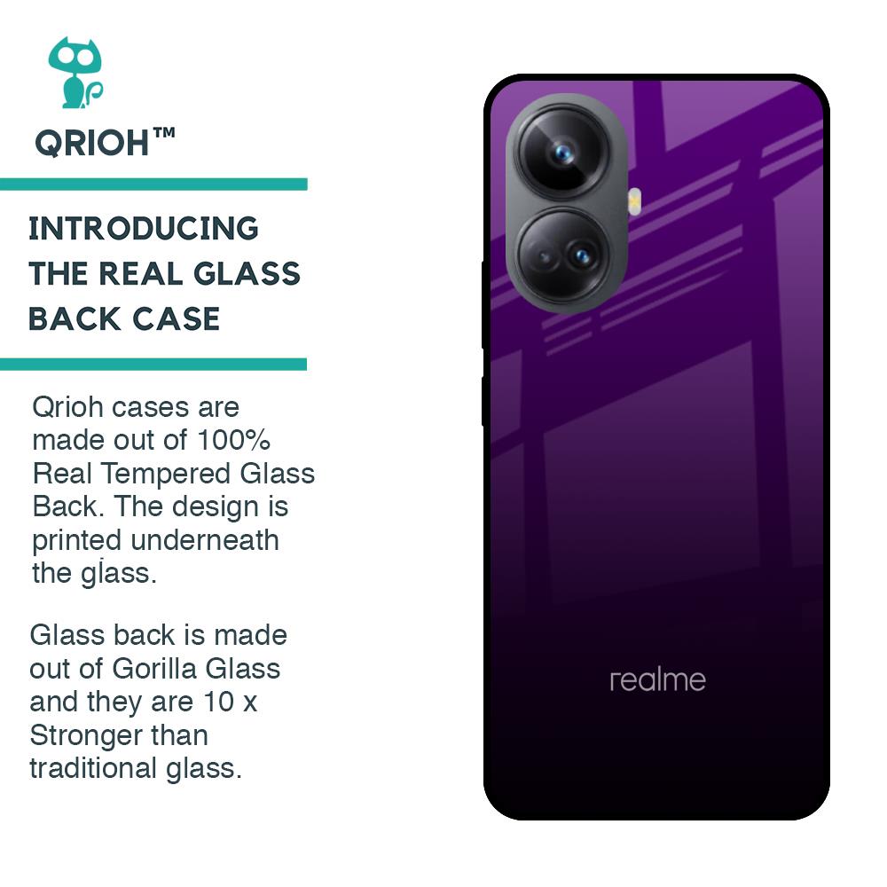 Harbor Royal Blue Glass Case For Realme 10 Pro Plus 5G