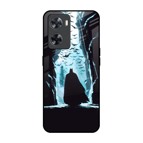 Dark Man In Cave OPPO A77s Glass Back Cover Online