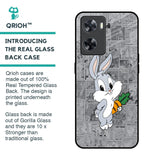 Cute Baby Bunny Glass Case for OPPO A77s