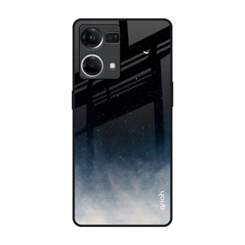 Black Aura Oppo F21s Pro Glass Back Cover Online