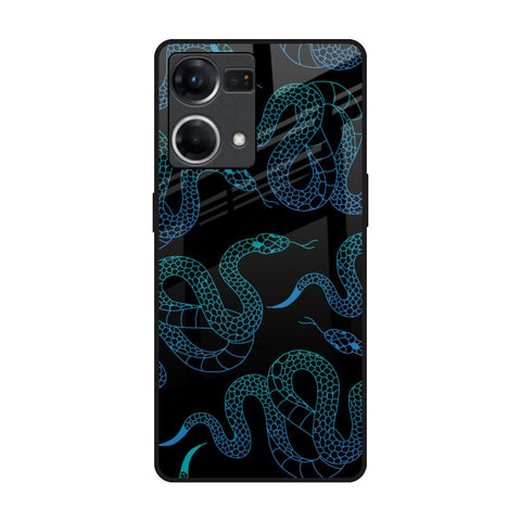 Serpentine Oppo F21s Pro Glass Back Cover Online