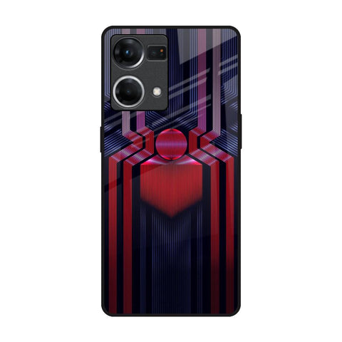 Super Art Logo Oppo F21s Pro Glass Back Cover Online