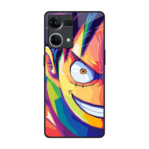 Monkey Wpap Pop Art Oppo F21s Pro Glass Back Cover Online