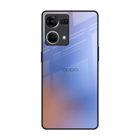 Blue Aura Oppo F21s Pro Glass Back Cover Online