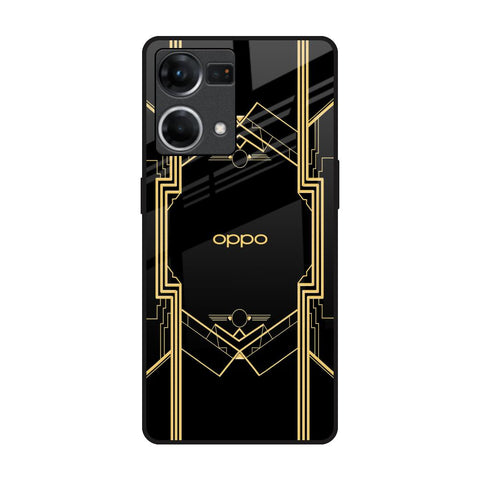 Sacred Logo Oppo F21s Pro Glass Back Cover Online