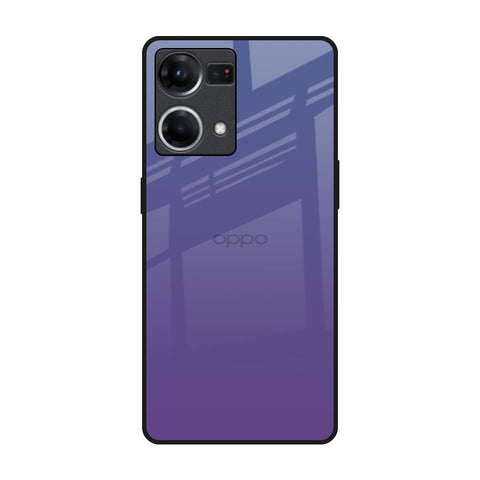 Indigo Pastel Oppo F21s Pro Glass Back Cover Online
