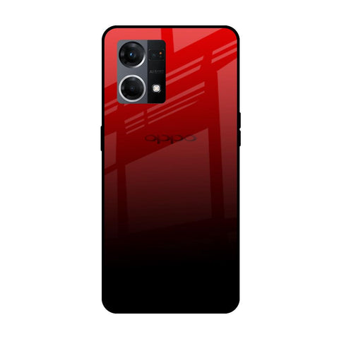 Maroon Faded Oppo F21s Pro Glass Cases & Covers Online