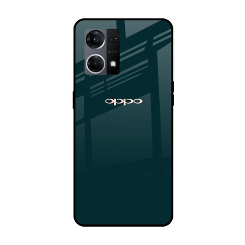 Hunter Green Oppo F21s Pro Glass Cases & Covers Online