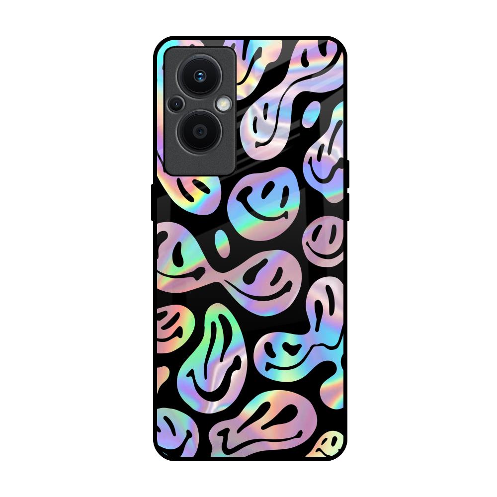 Acid Smile Oppo F21s Pro 5G Glass Back Cover Online