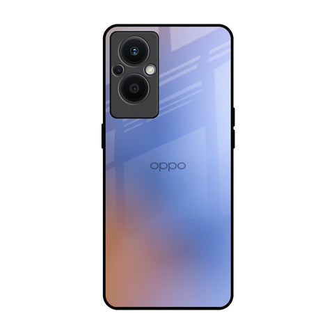 Blue Aura Oppo F21s Pro 5G Glass Back Cover Online