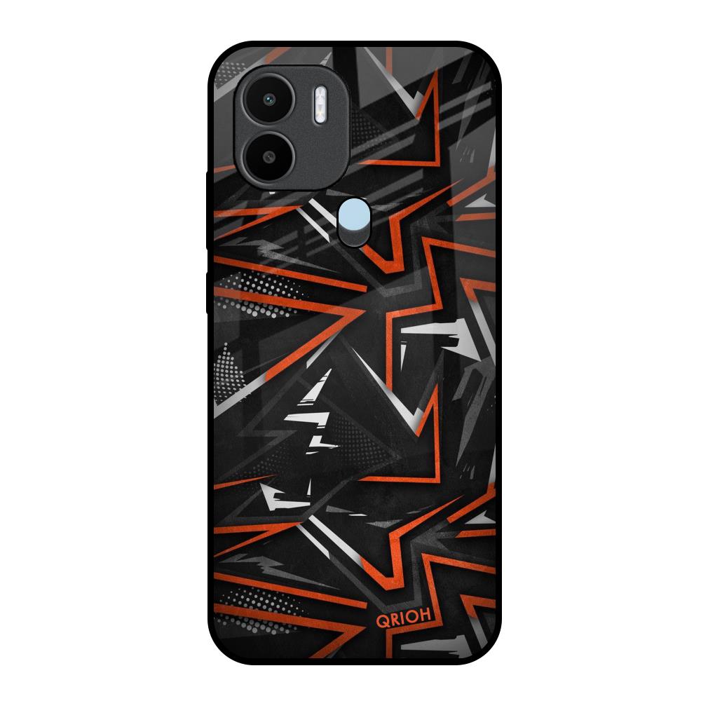 Vector Art Redmi A1 Plus Glass Back Cover Online