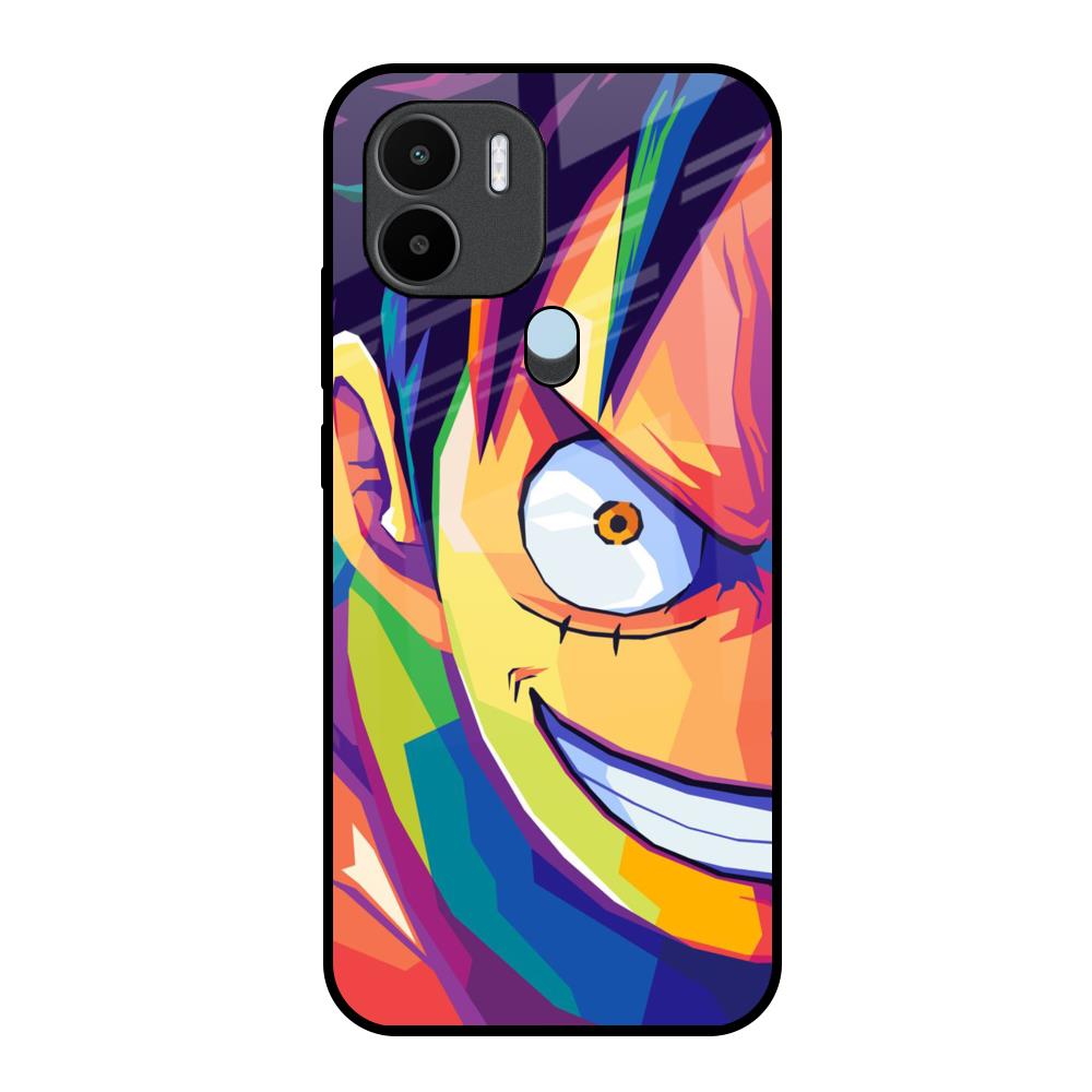Monkey Wpap Pop Art Redmi A1 Plus Glass Back Cover Online