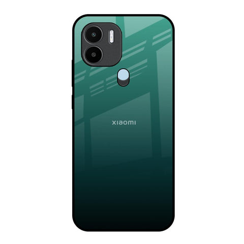 Palm Green Redmi A1 Plus Glass Back Cover Online