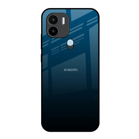 Sailor Blue Redmi A1 Plus Glass Back Cover Online