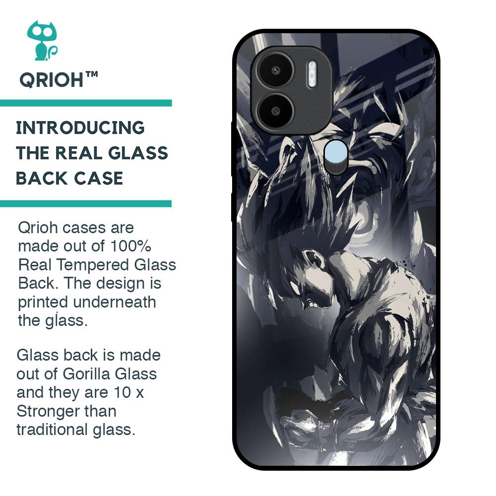 Sketch Art DB Glass Case for Redmi A1 Plus