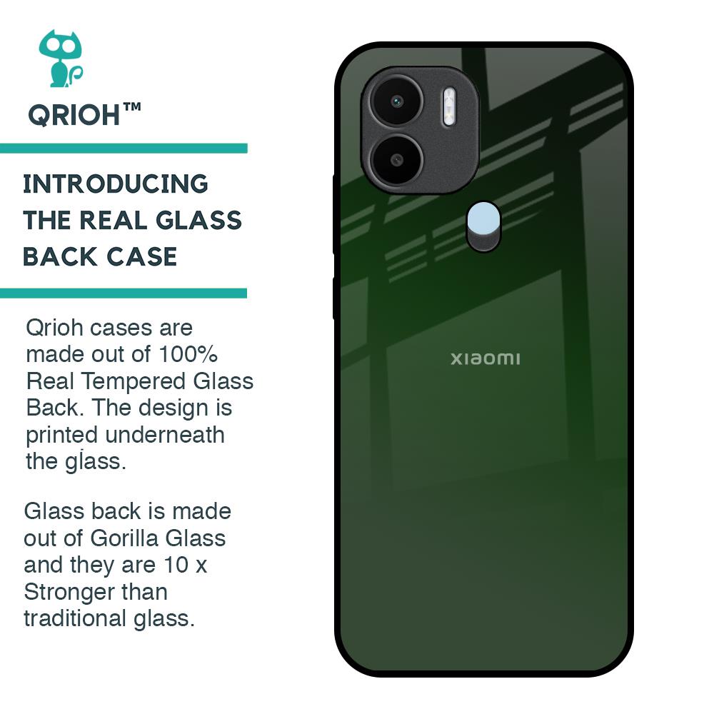 Deep Forest Glass Case for Redmi A1 Plus