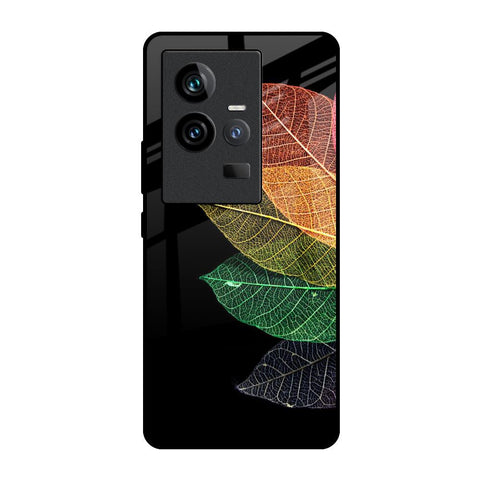 Colorful Leaves iQOO 11 Glass Back Cover Online