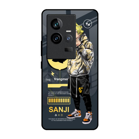 Cool Sanji iQOO 11 Glass Back Cover Online