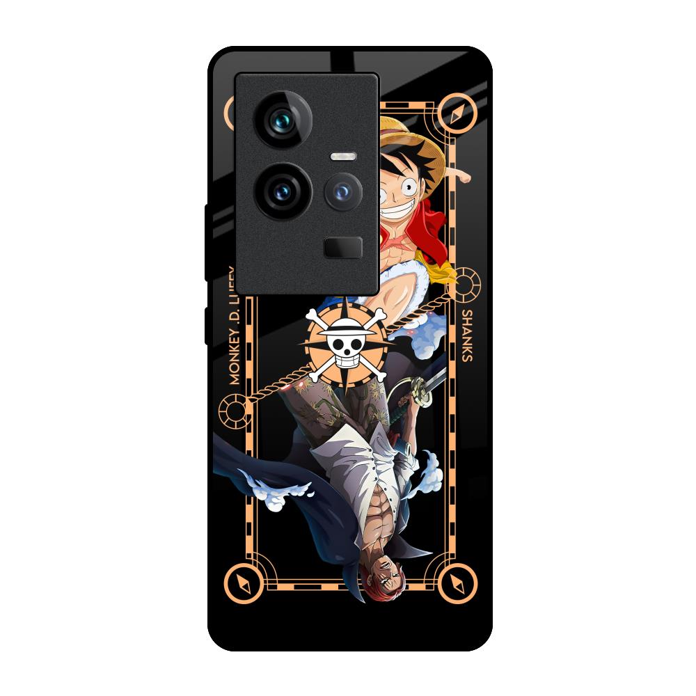 Shanks & Luffy iQOO 11 Glass Back Cover Online