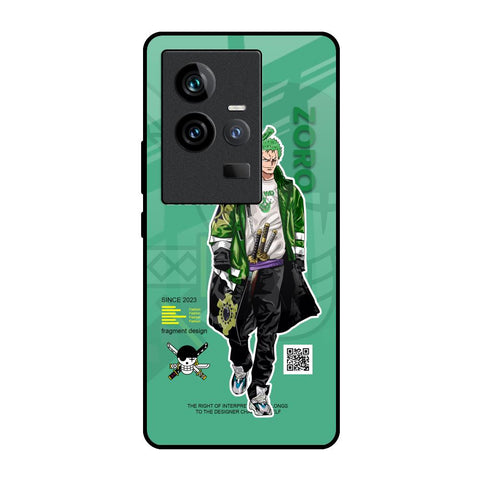 Zoro Bape iQOO 11 Glass Back Cover Online