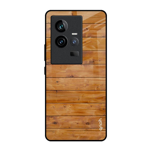 Timberwood iQOO 11 Glass Back Cover Online