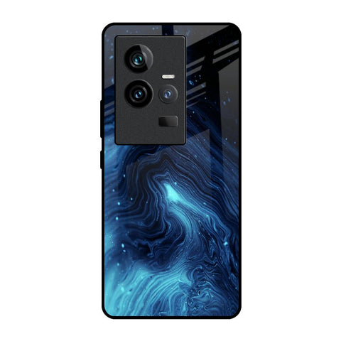 Dazzling Ocean Gradient iQOO 11 Glass Back Cover Online