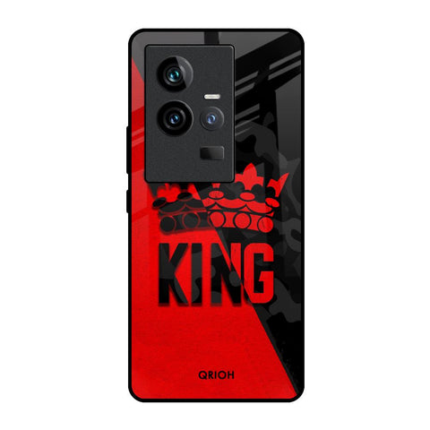 I Am A King iQOO 11 Glass Back Cover Online