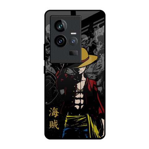 Dark Luffy iQOO 11 Glass Back Cover Online
