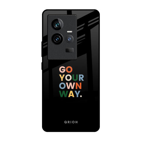 Go Your Own Way iQOO 11 Glass Back Cover Online