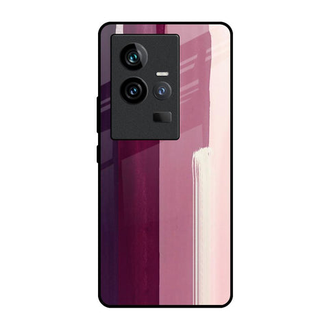 Brush Stroke Art iQOO 11 Glass Back Cover Online