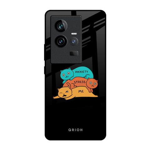 Anxiety Stress iQOO 11 Glass Back Cover Online