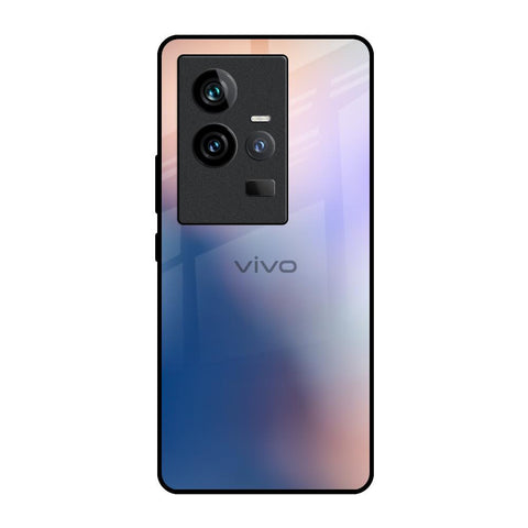 Blue Mauve Gradient iQOO 11 Glass Back Cover Online