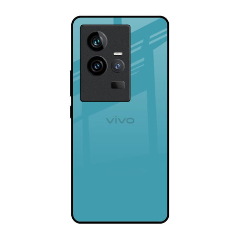 Oceanic Turquiose iQOO 11 Glass Back Cover Online