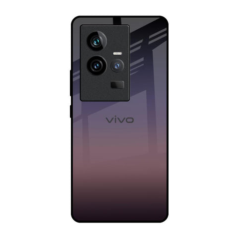 Grey Ombre iQOO 11 Glass Back Cover Online