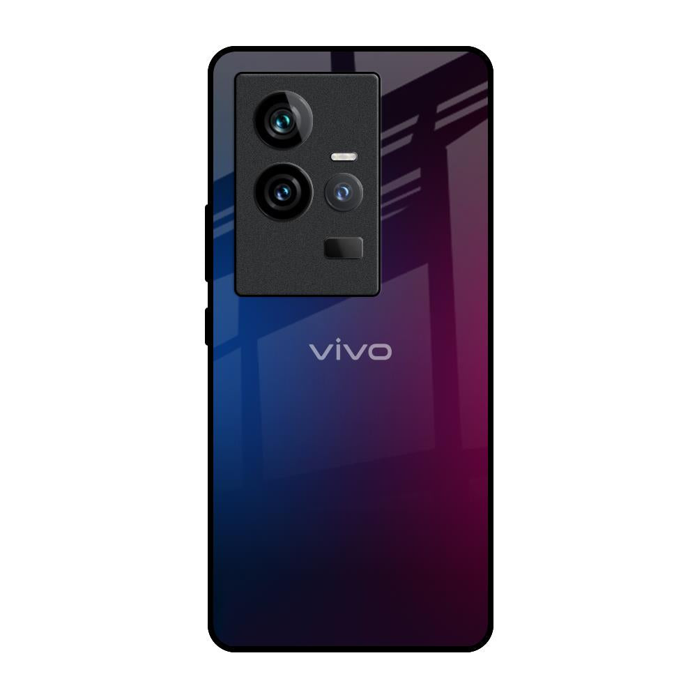 Mix Gradient Shade iQOO 11 Glass Back Cover Online