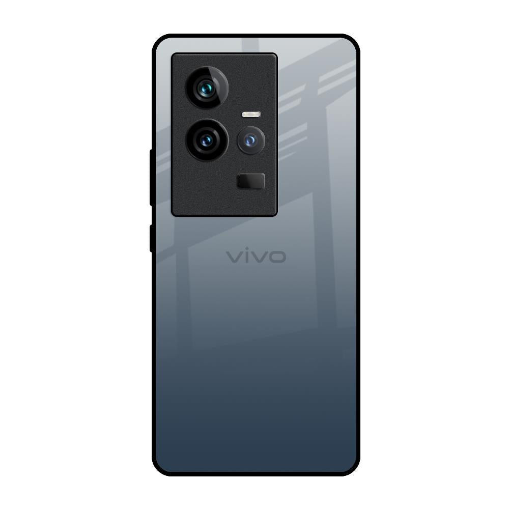 Smokey Grey Color iQOO 11 Glass Back Cover Online