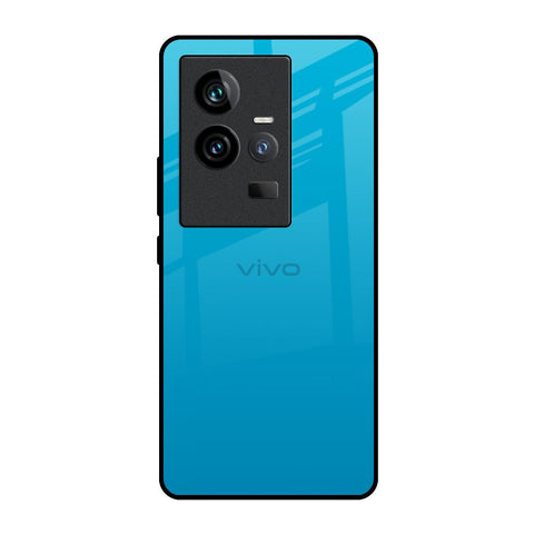 Blue Aqua iQOO 11 Glass Back Cover Online