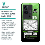 Zoro Wanted Glass Case for iQOO 11